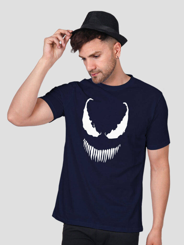 Venom Men T-shirt | Men | Regular Print | Beige