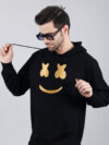 Marshmello Hoodie Metallic Gold Print - Image 2