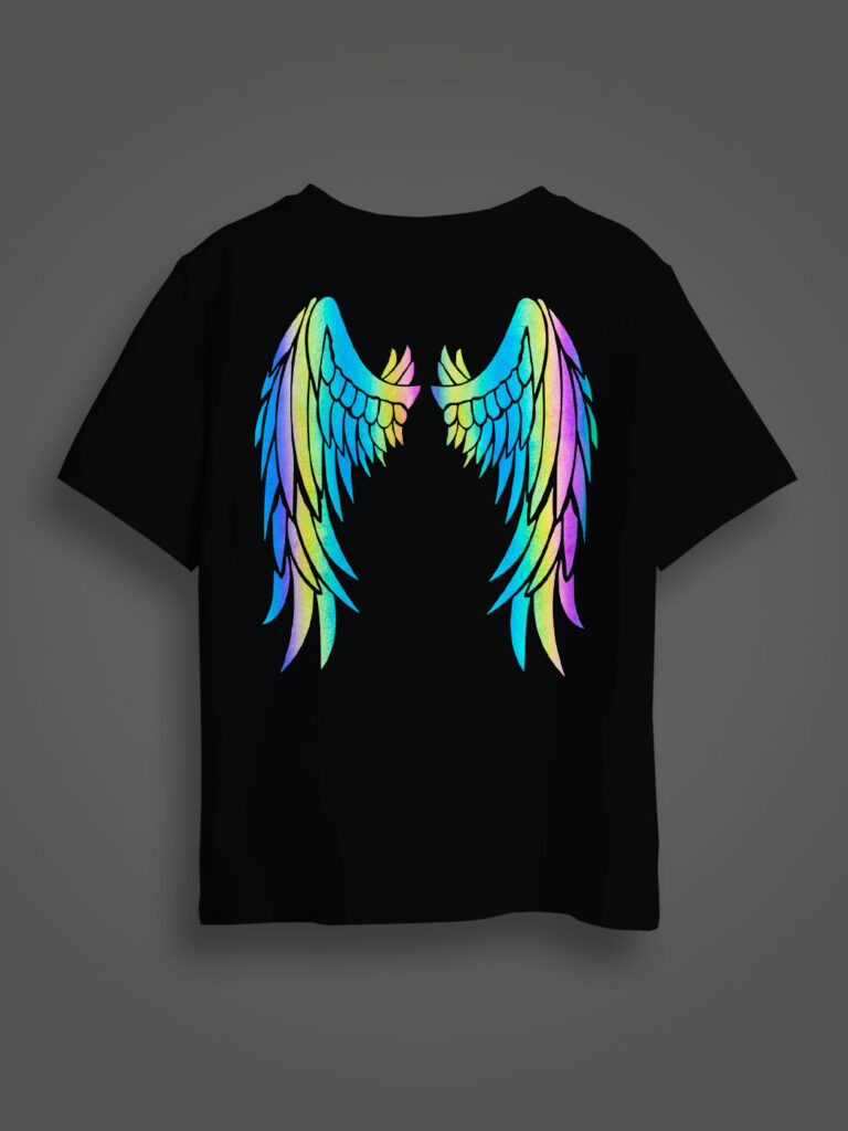 Lucifer Rainbow Reflective Kids T-shirt image 5