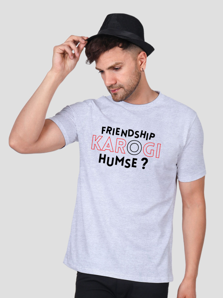 Friendship Karogi Humse Men T-shirt image 2