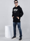 Meow Cat Eye Glow in Dark Man Hoodie - Image 4