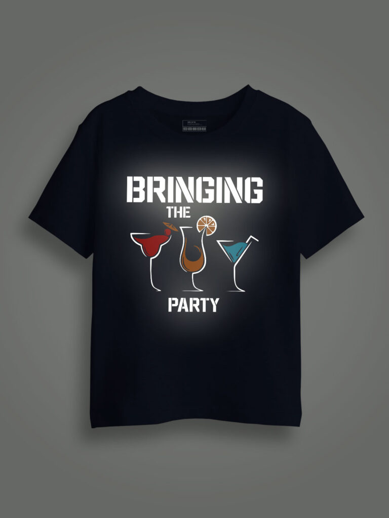 Bringing the Party Reflective Kids T-shirt
