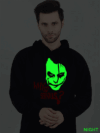 Joker Glow in Dark Man Hoodie | Indrajeet Print