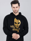 Joker Hoodie Metallic Gold Print | Indrajeet Print