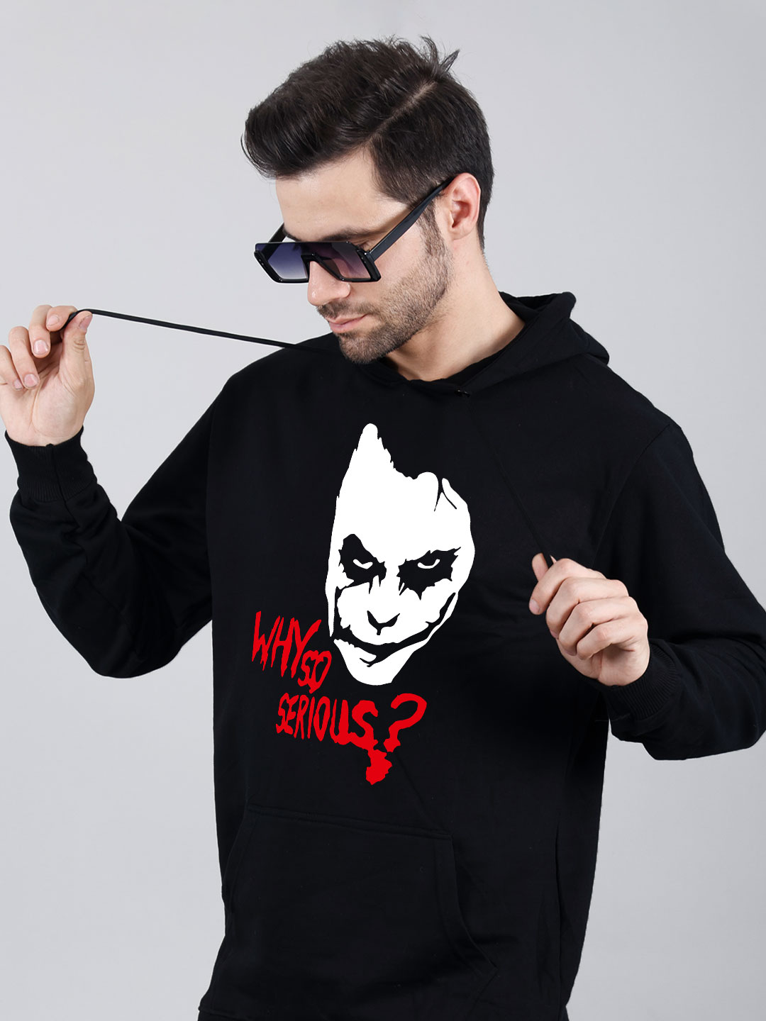 RA059-BLACK-MAN-HOODIE-NORMAL-(3) Joker Man Hoodie Printed | Indrajeet Print
