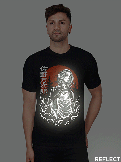 Manjiro Sano Men Reflective T-shirt