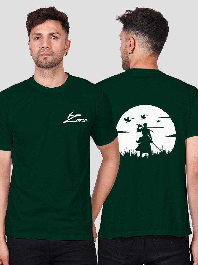 Zoro Men T-shirt | Men | Regular Print | Beige