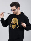 Moon Knight Hoodie Metallic Gold Print - Image 2