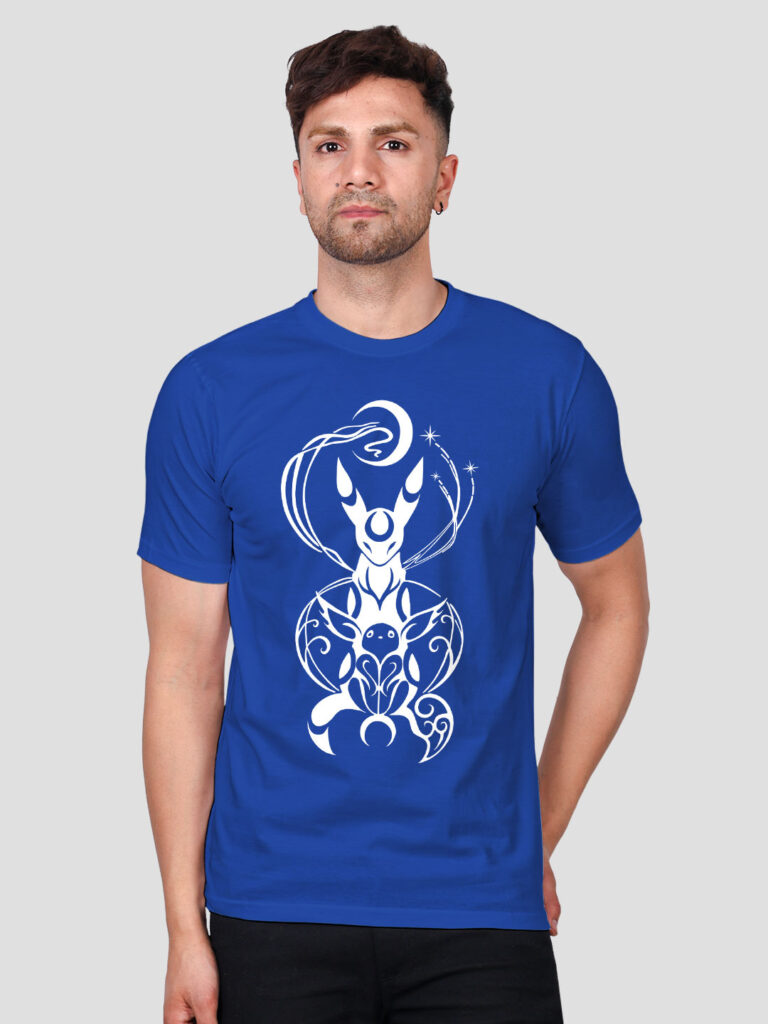 Eevee and Umbreaon Men T-shirt | Men | Regular Print | Beige