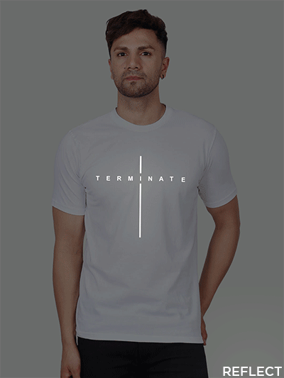 Terminator Men Reflective T-shirt