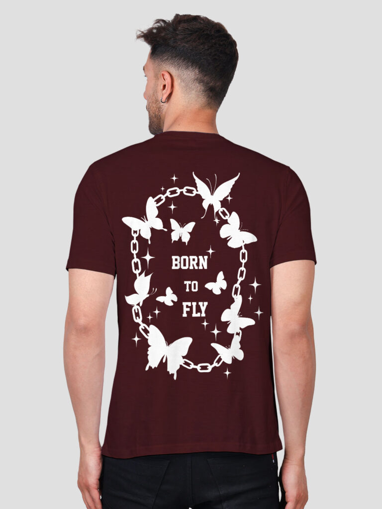 Born to Fly Men Glow in Dark T-shirt image 7
