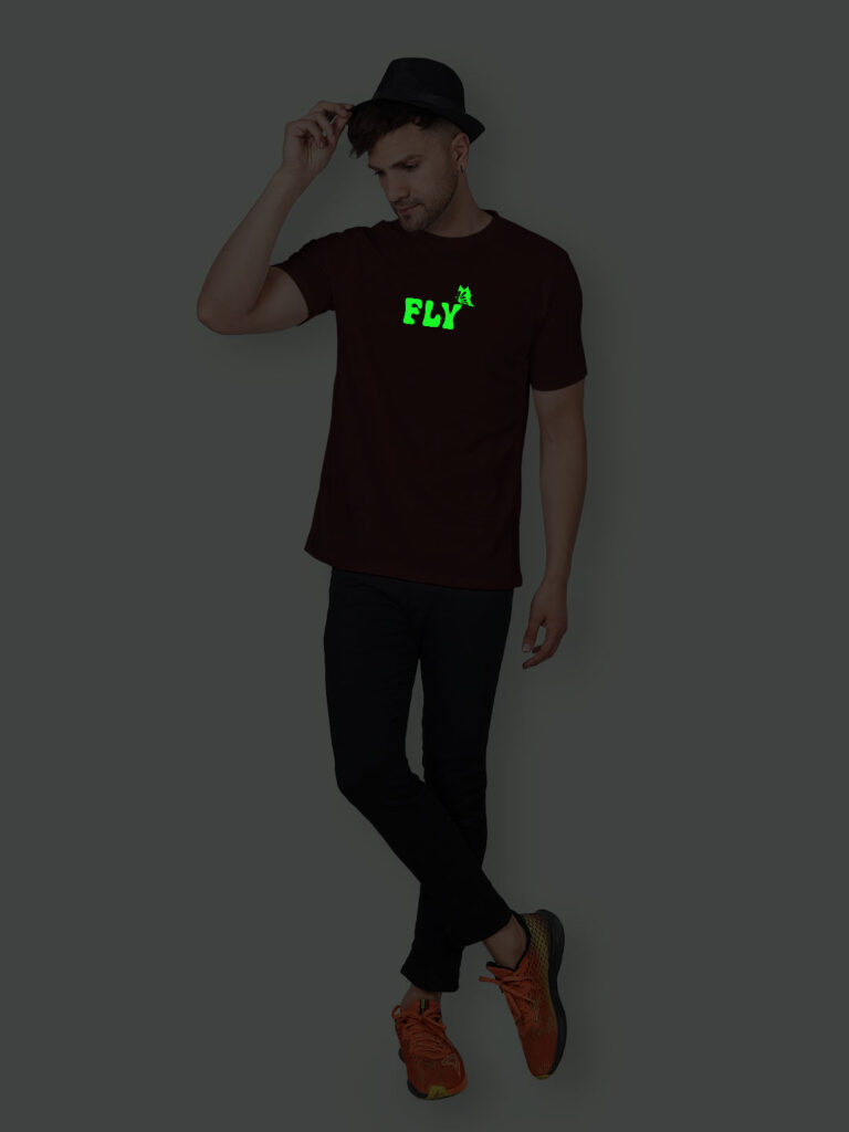 Born to Fly Men Glow in Dark T-shirt image 10