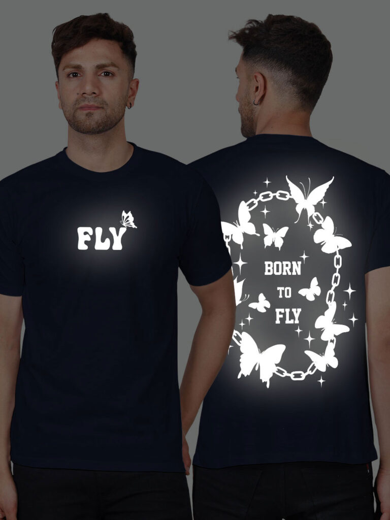 Born to Fly Men Reflective T-shirt