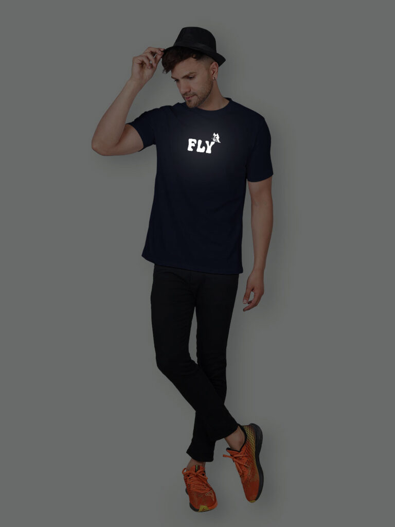Born to Fly Men Reflective T-shirt image 10