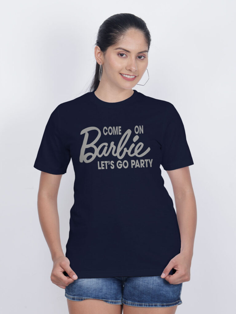 Come on Barbie Reflective Women T-shirt image 4