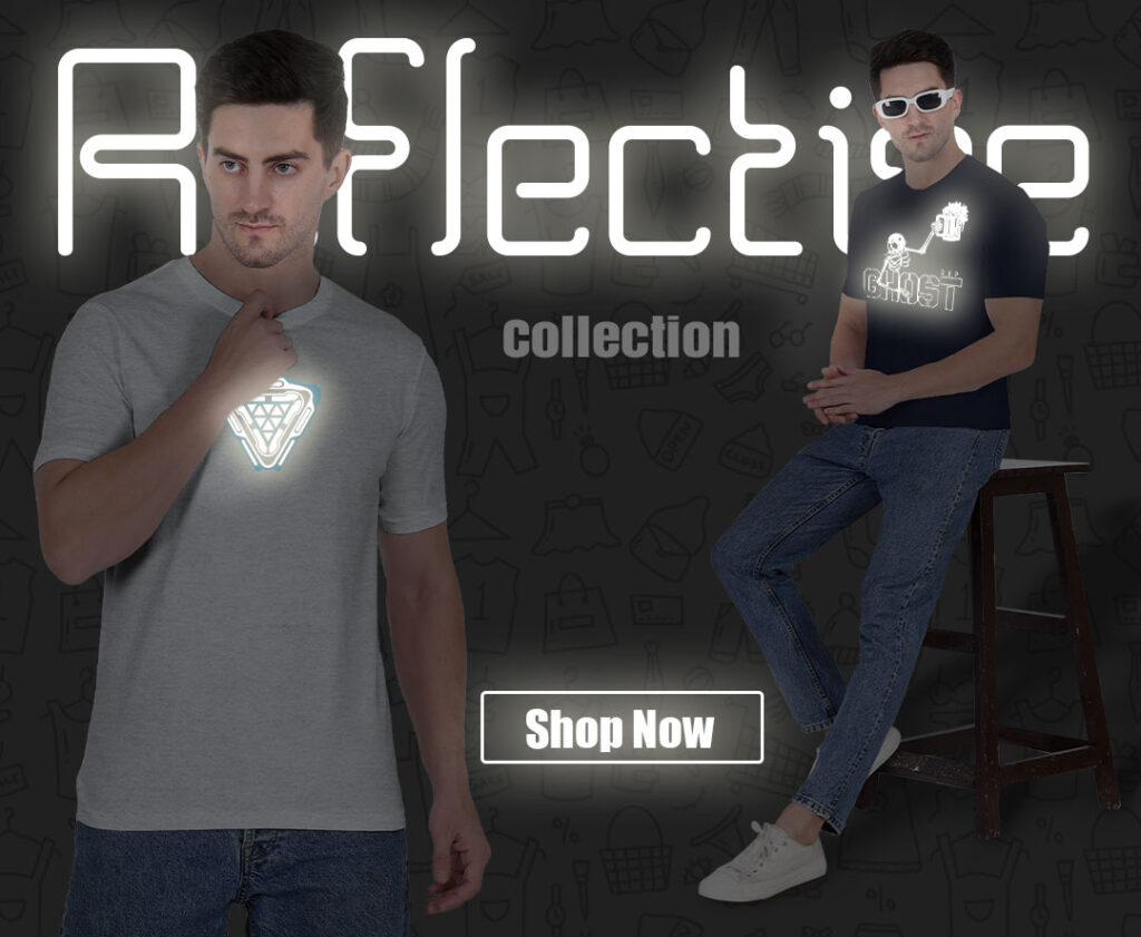 Reflective Tshirt | Indrajeet Print
