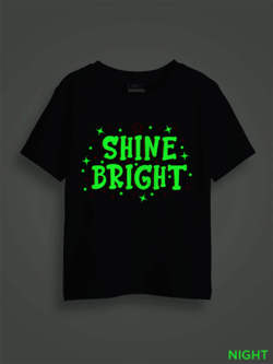 Shine Bright Kids Glow in Dark T-shirt