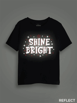 Shine Bright Reflective Kids T-shirt
