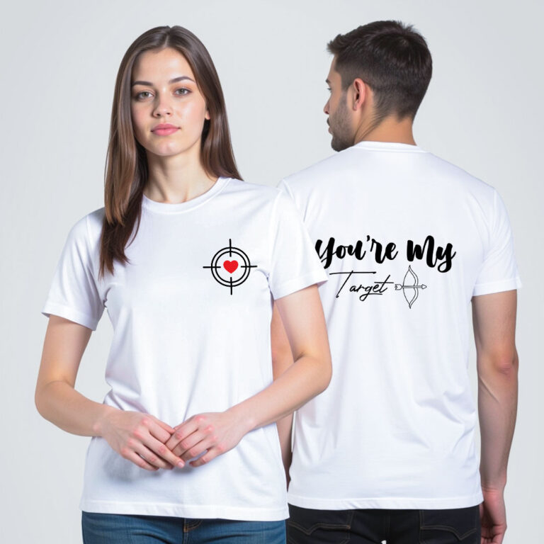 Bow and Arrow Couple T-shirt