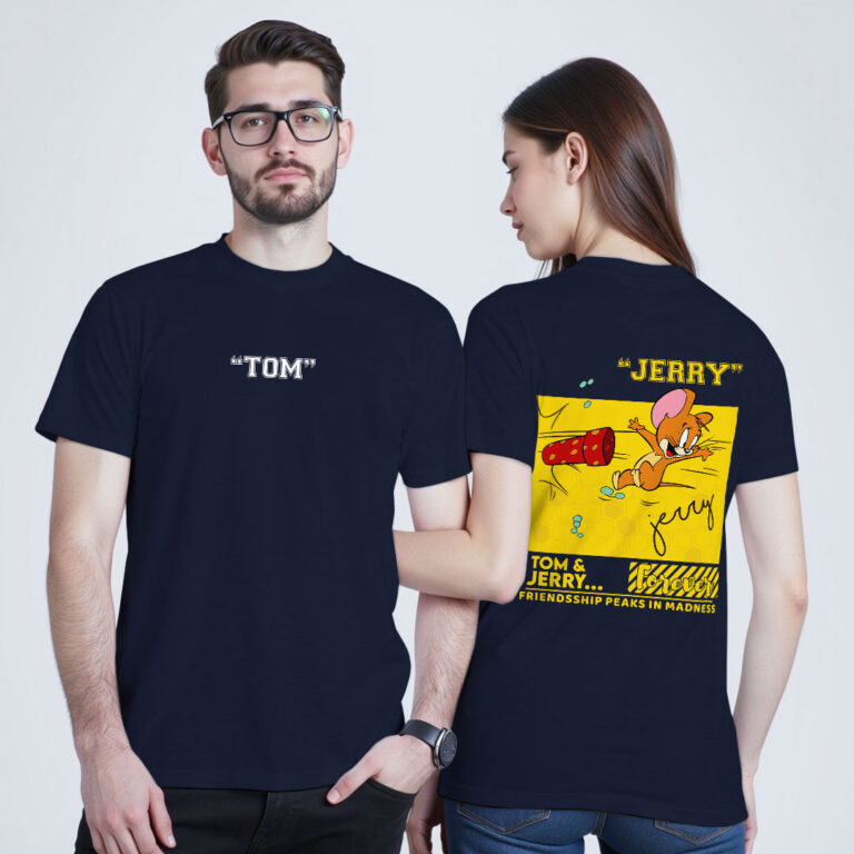 Tom and Jerry Shot Couple T-shirt image 3
