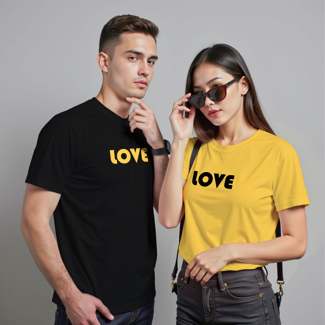 Love Custom Couple T-shirt