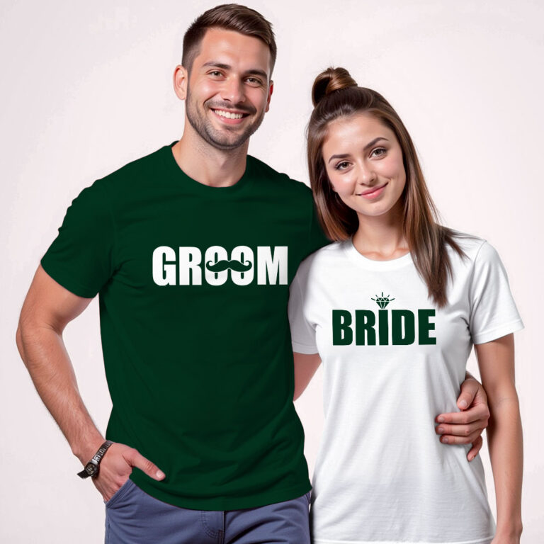 Bride Groom | Chief Decision Officer Wedding T-shirt