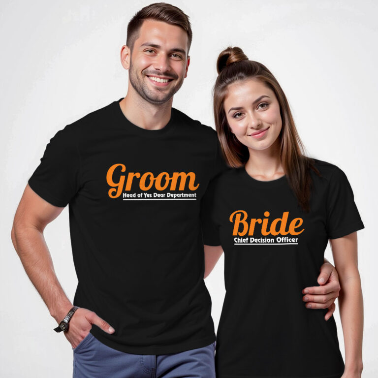 Bride Groom | Under management New Boss Wedding T-shirt