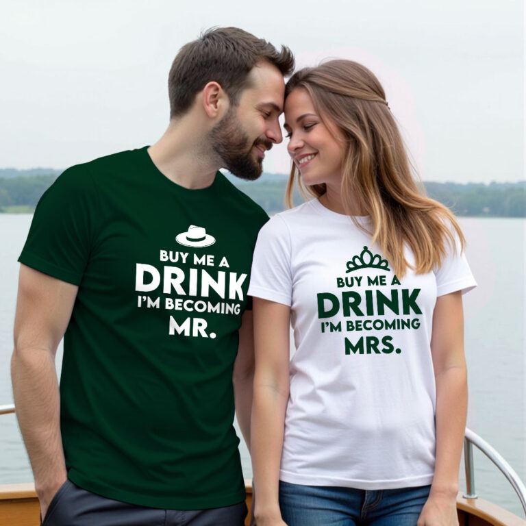 Buy me a Drink Groom Bride Wedding T-shirt