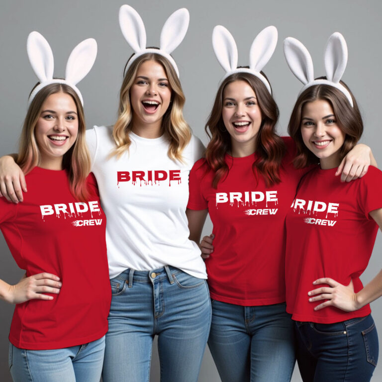 Special Bride & Bride Crew Wedding T-shirt