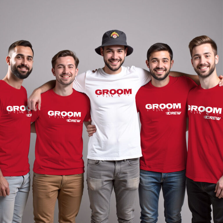 Special Groom & Groom Crew Wedding T-shirt
