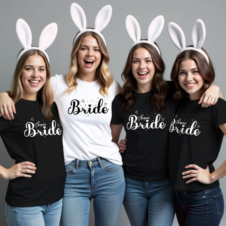 Special for Bride & Bride Team Wedding T-shirt
