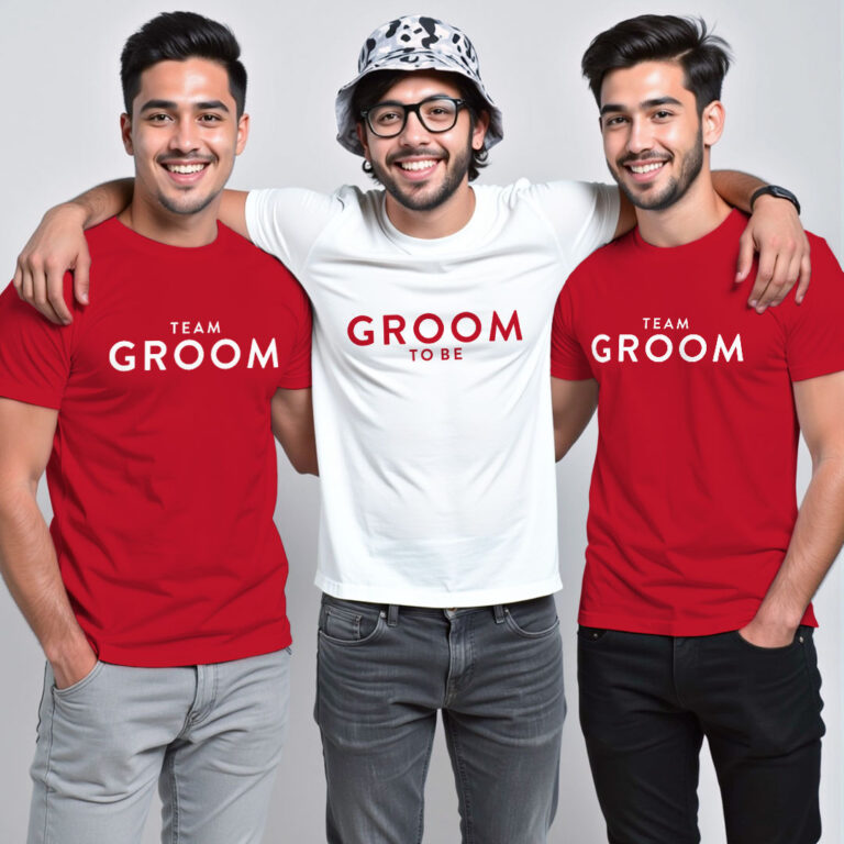 Groom To Be & Groom Team Wedding T-shirt