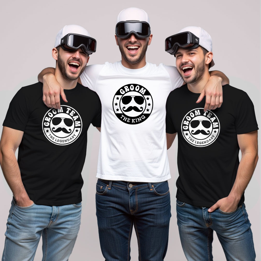 Groom Special & Groom Team Wedding T-shirt